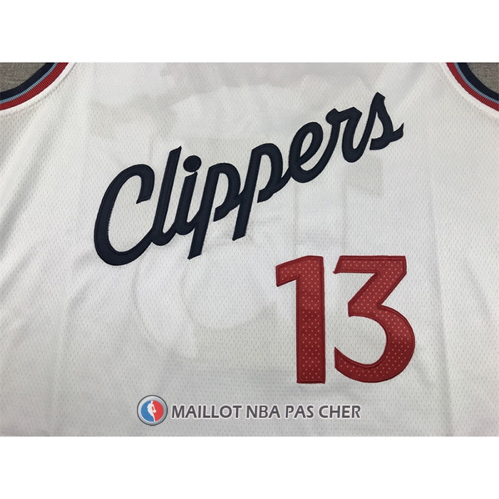Maillot Los Angeles Clippers Paul George Association 2024-25 Blanc